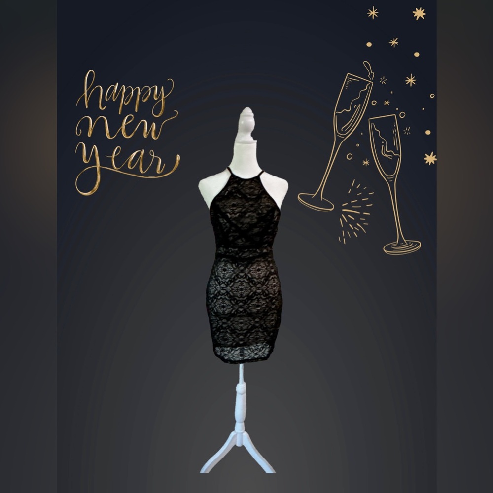Cute lace cocktail dress